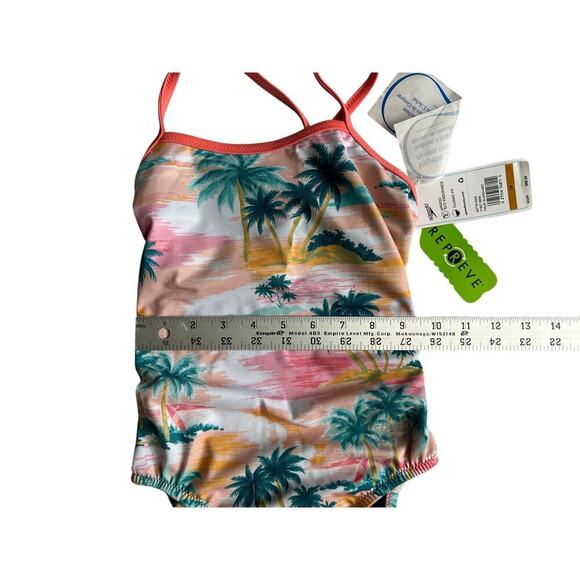 NWT Girls / Womens Printed The One 830 One-Piece Swimsuit, Size 24/00, Tropical - Picture 3 of 10